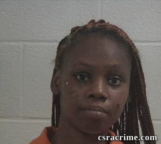 Treona Nicole Brown booking photo