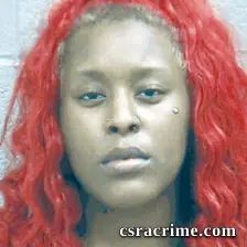 Trinity Carswell booking photo
