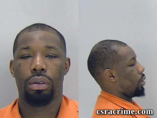 Tyedon Burton booking photo