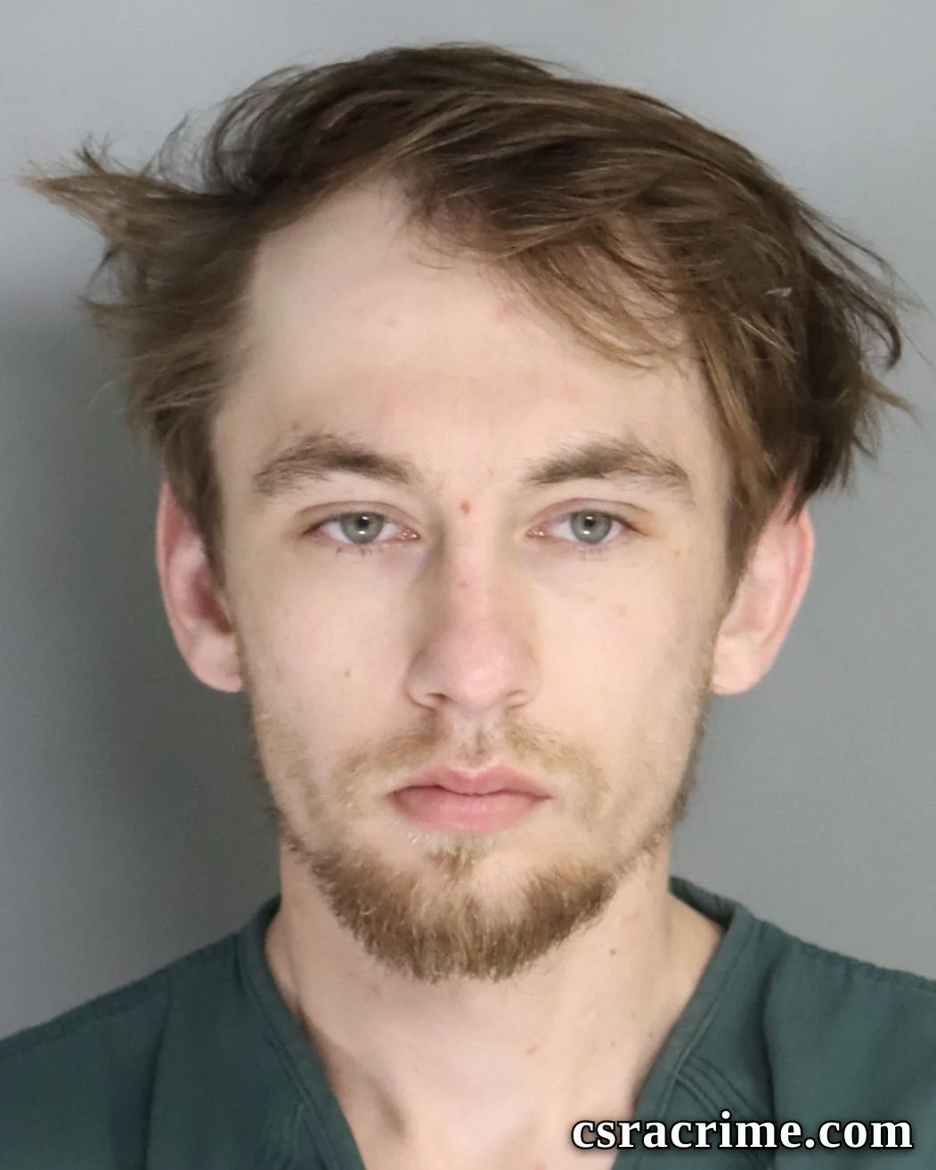 Tyler Borgert booking photo