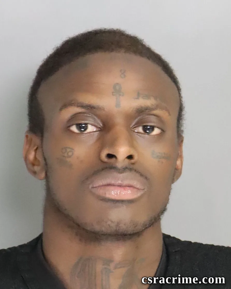 Tyler Cherry Mitchell booking photo