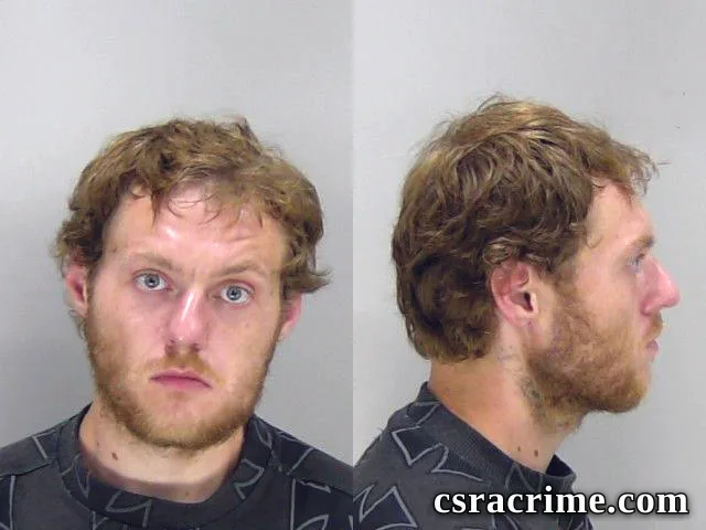 Tyler Moxley booking photo