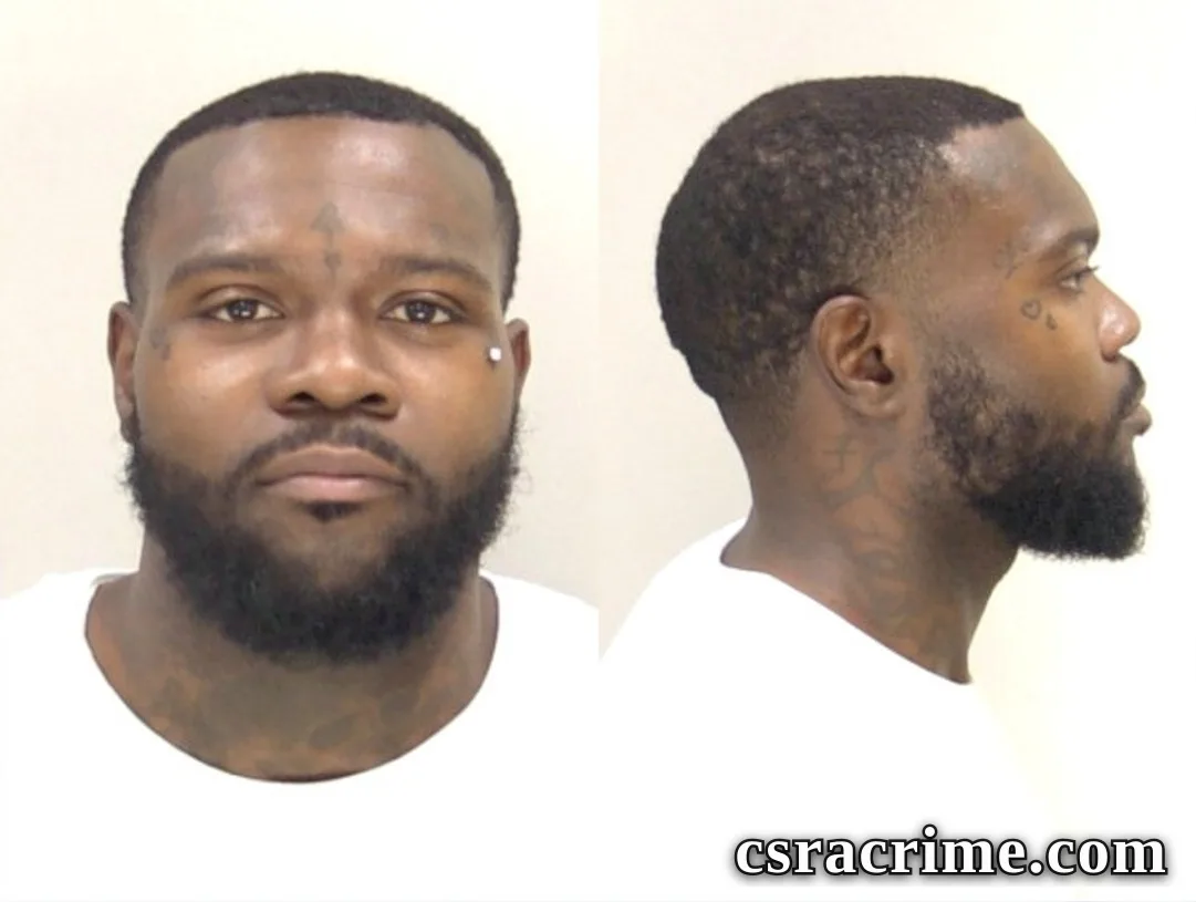 Tyrell Gordon booking photo