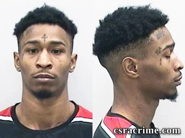 Tyrese Hammond booking photo