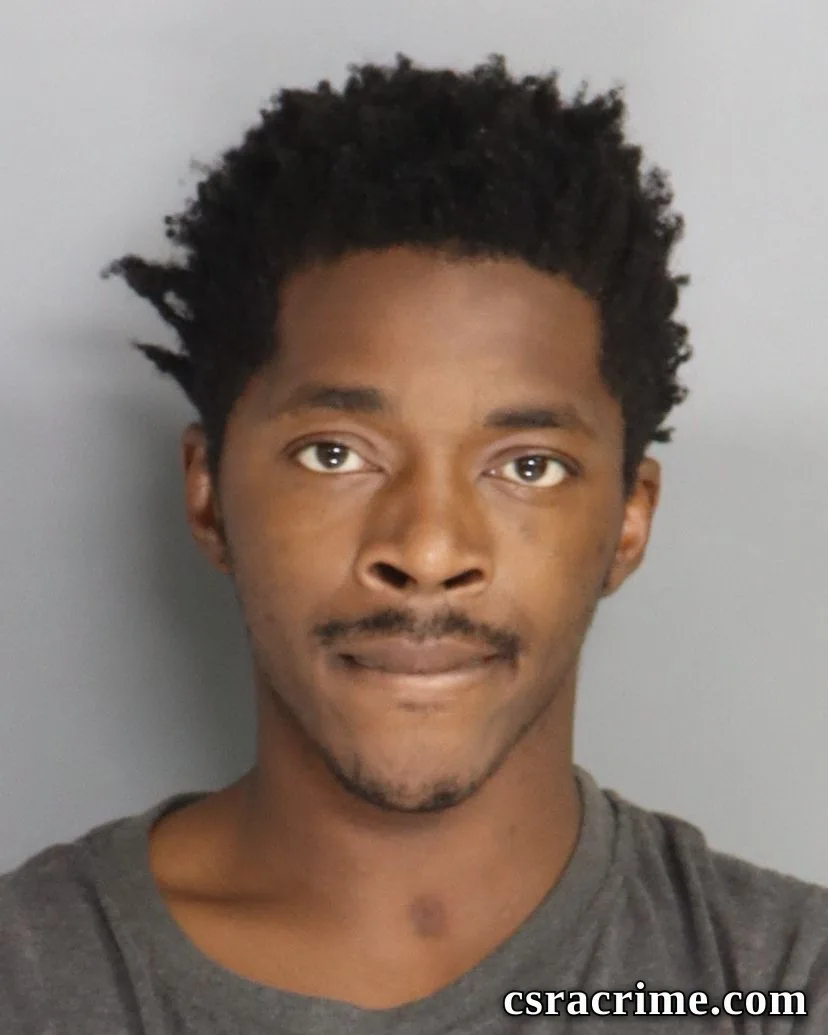Tyrese Odom booking photo