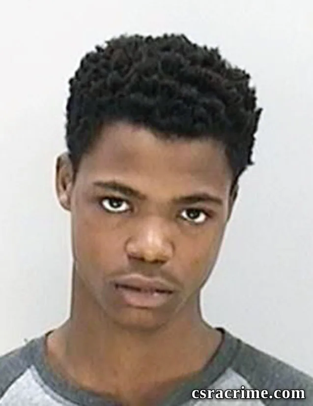 Tyricq Ware booking photo