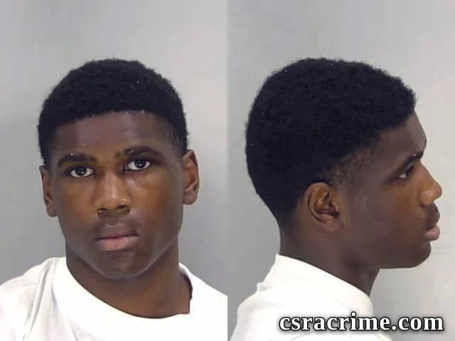 Vincent Carter JR booking photo