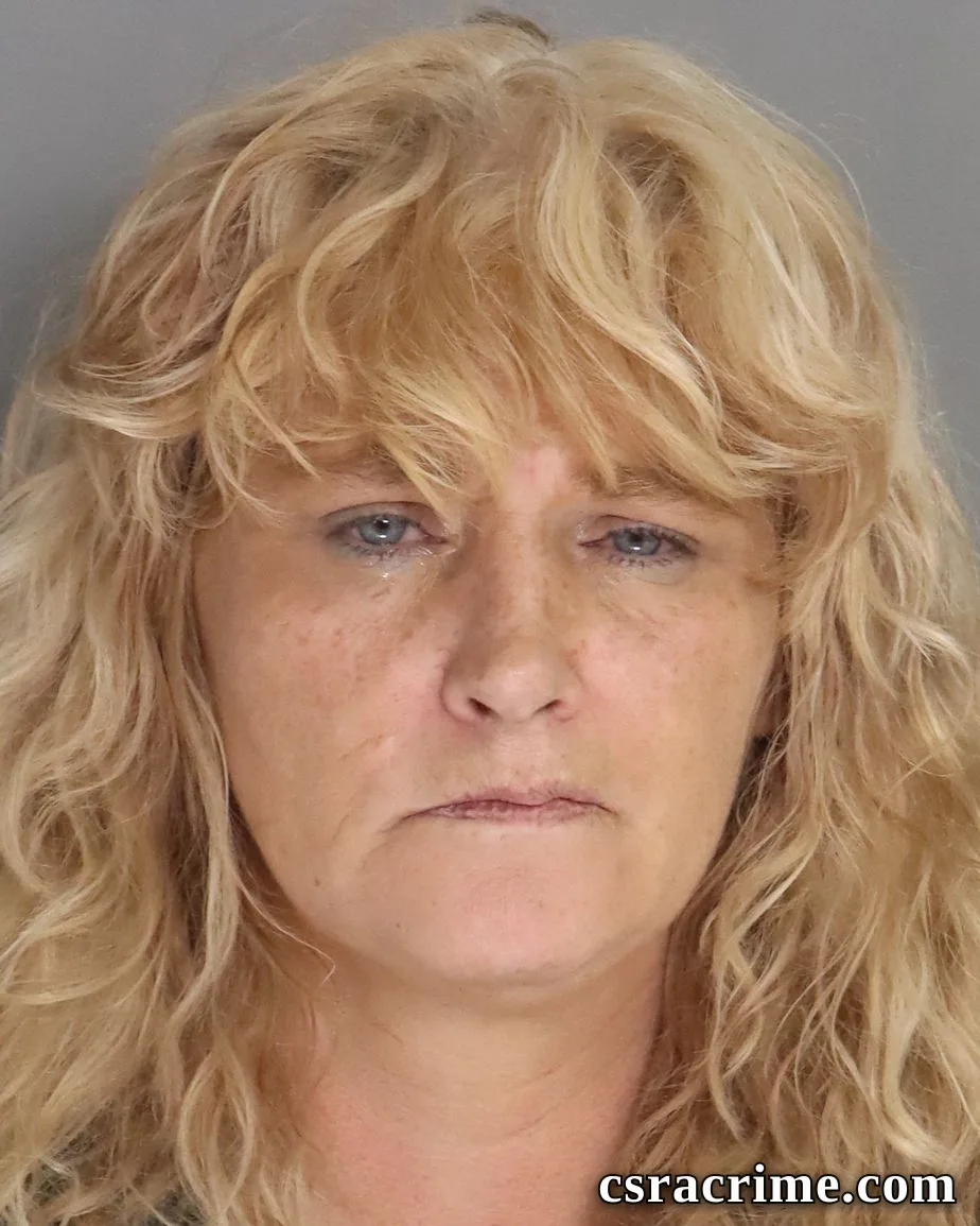 Violet Senn booking photo
