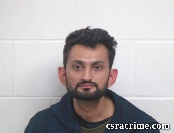 Vishant Sanjaykumar Patel booking photo