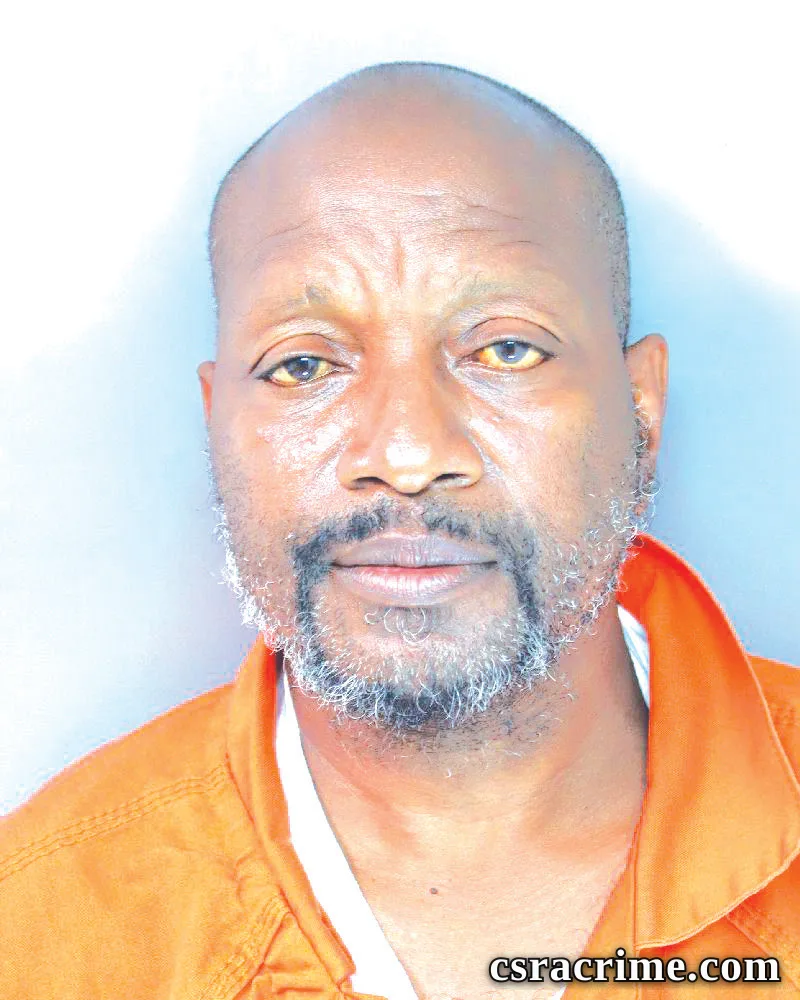 Wallace Rucker booking photo