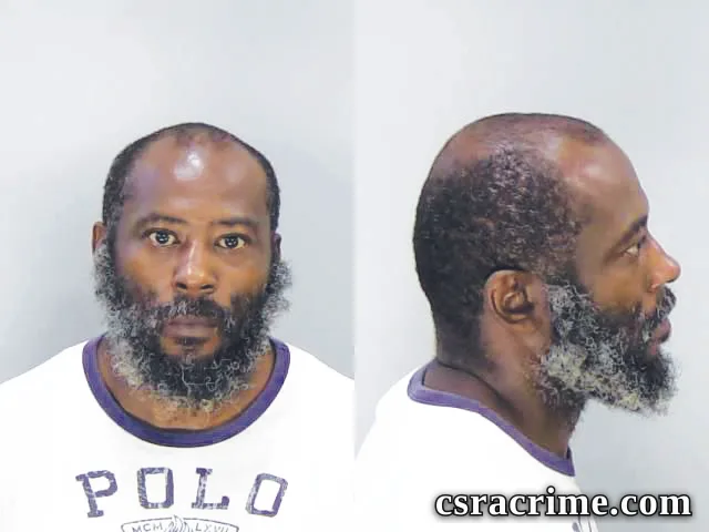 Walter Geter booking photo