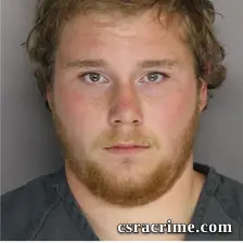 William Hux booking photo