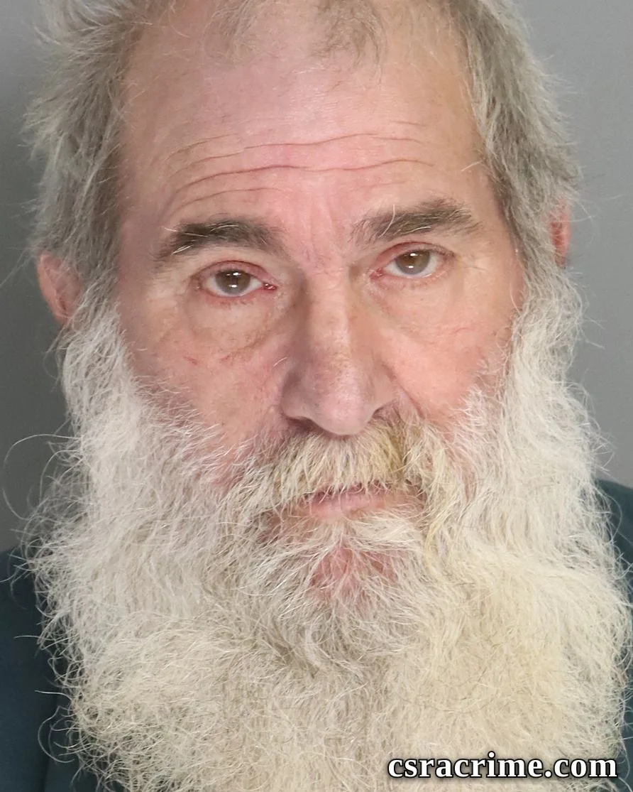 William Robinson booking photo