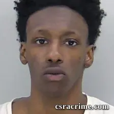 Xaveon Williams booking photo
