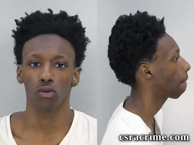 Xaveon Williams booking photo