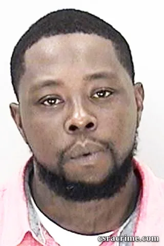 Xavier Burton booking photo