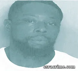 Xavier Burton booking photo