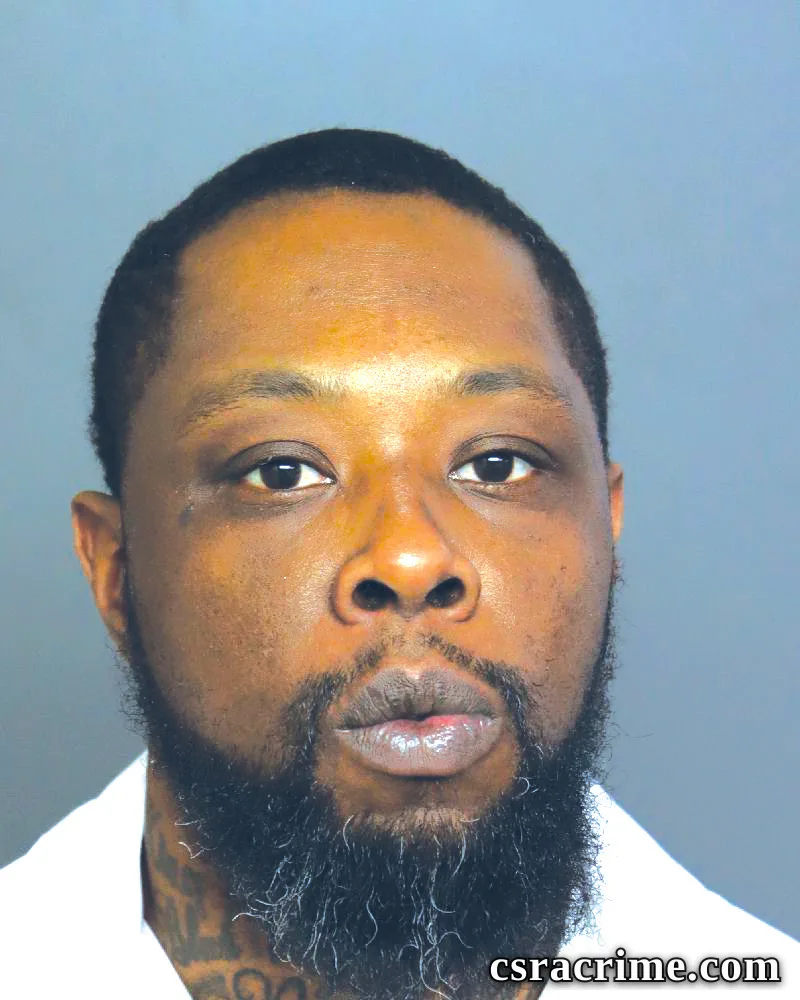 Xavier Burton booking photo