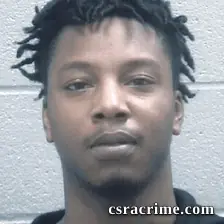 Xavier Moss booking photo