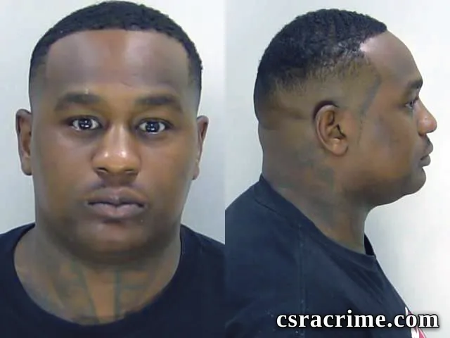 Xavier Robinson booking photo