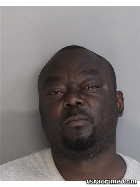 Xavier Thomas booking photo