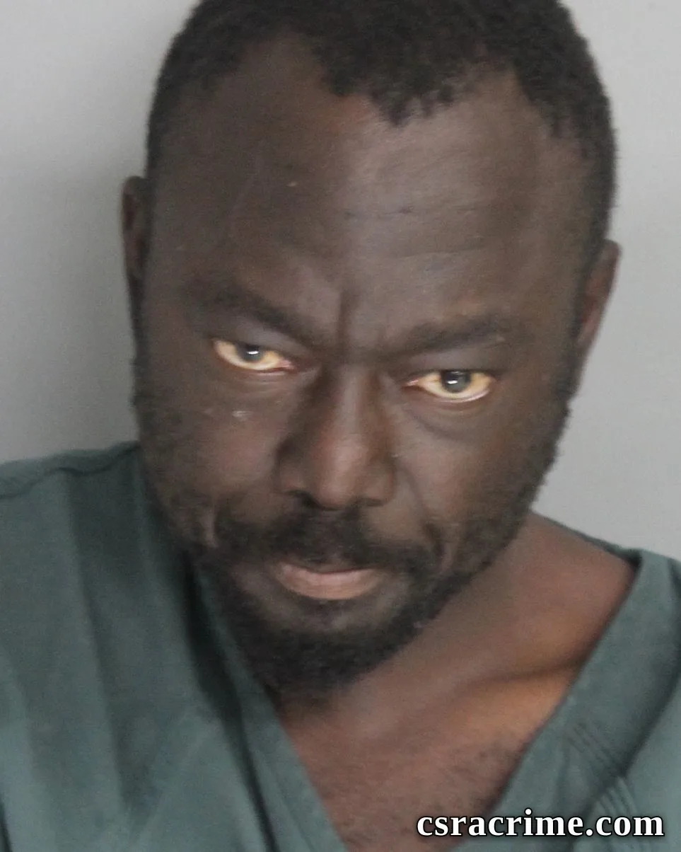 Xavier Thomas booking photo