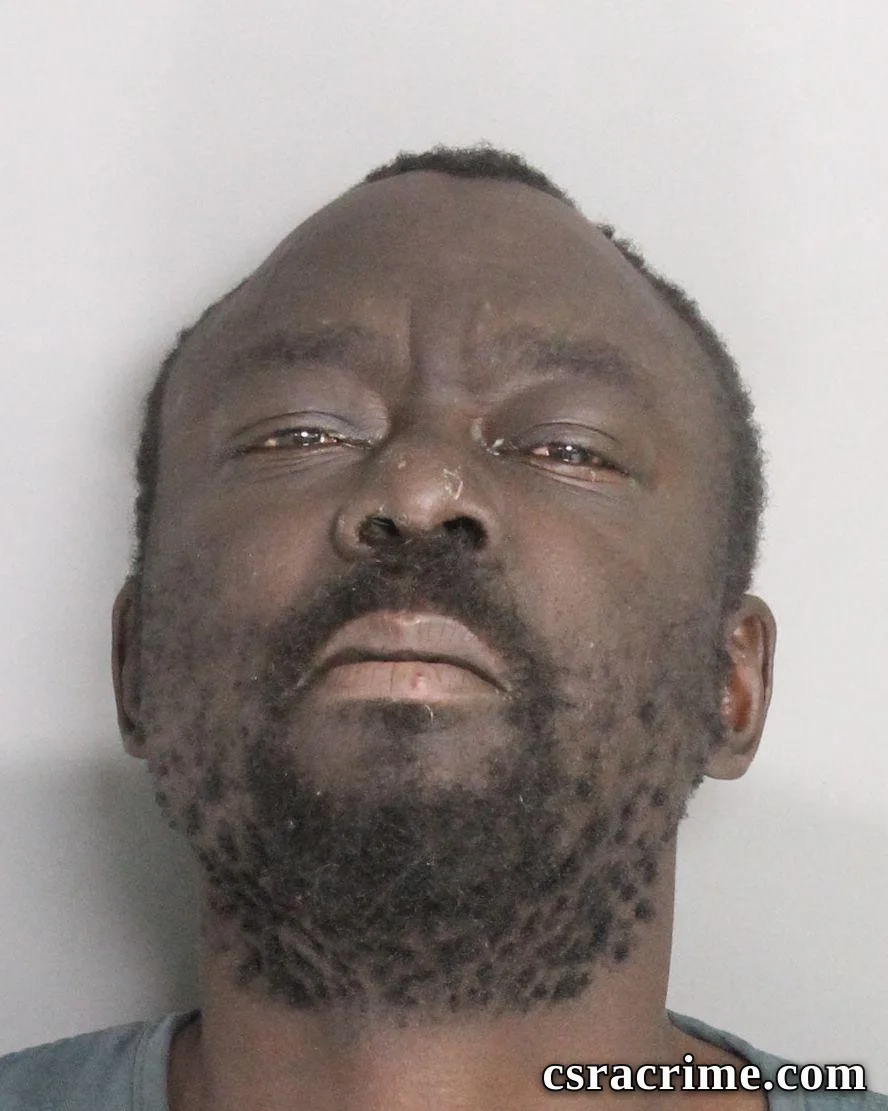Xavier Thomas booking photo