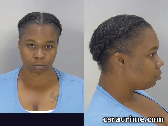Yasmine Upshaw booking photo