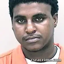 Yuriah Gordon booking photo