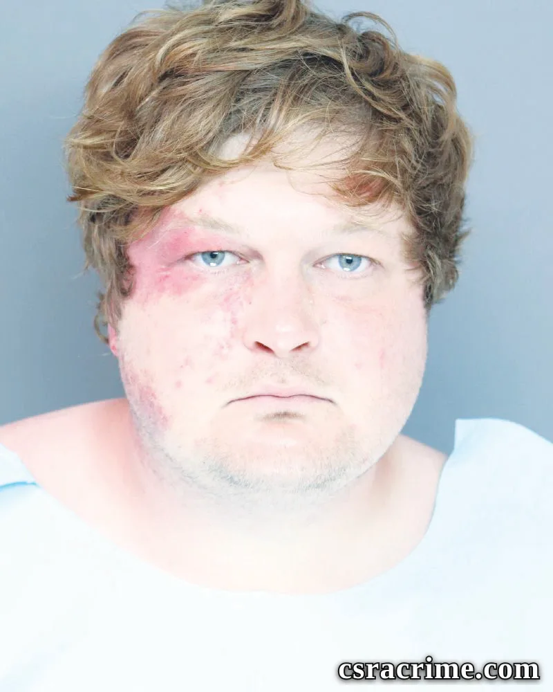 Zachary Scott booking photo