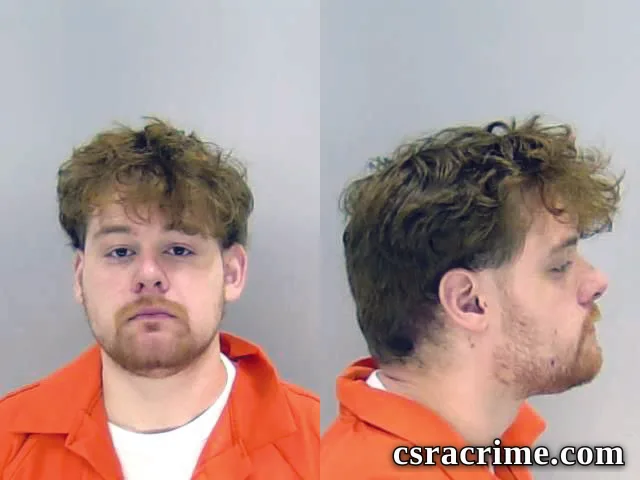 Zachary Stearman booking photo