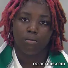 Zadia Daniel booking photo
