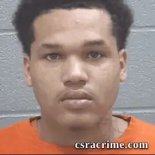 Zaire Warner booking photo