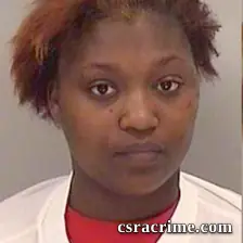Zakilya Harris booking photo