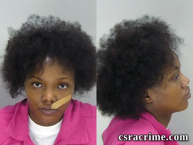 Zakiyya Cureton booking photo