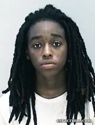 Zallen Robinson booking photo