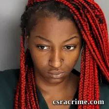 Zamiyah Thomas booking photo