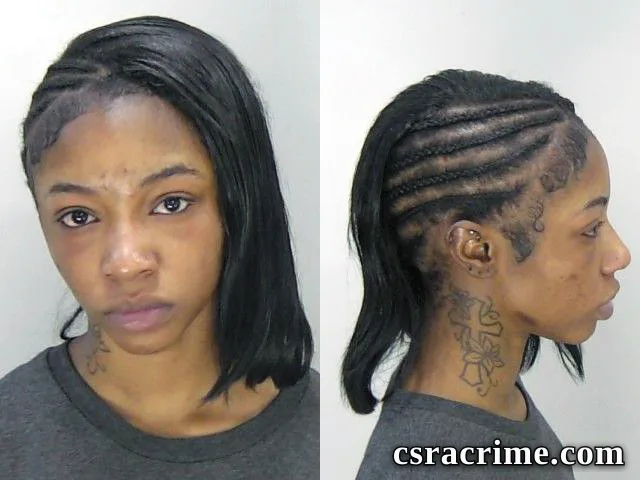 Zaniya White booking photo