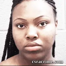Zaria Cummings booking photo