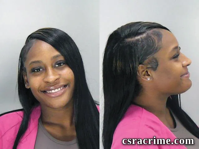 Zaria Curry booking photo