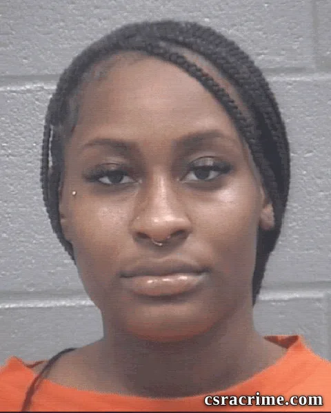 Zaria Curry booking photo
