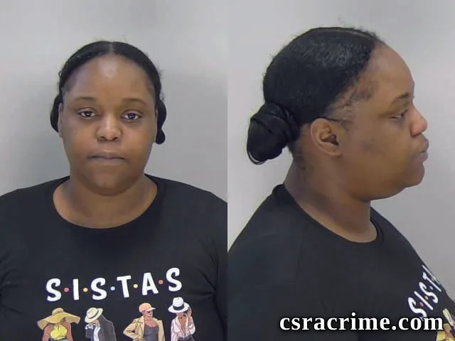 Zaroya Walker booking photo