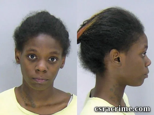 Zatoria Griffin booking photo