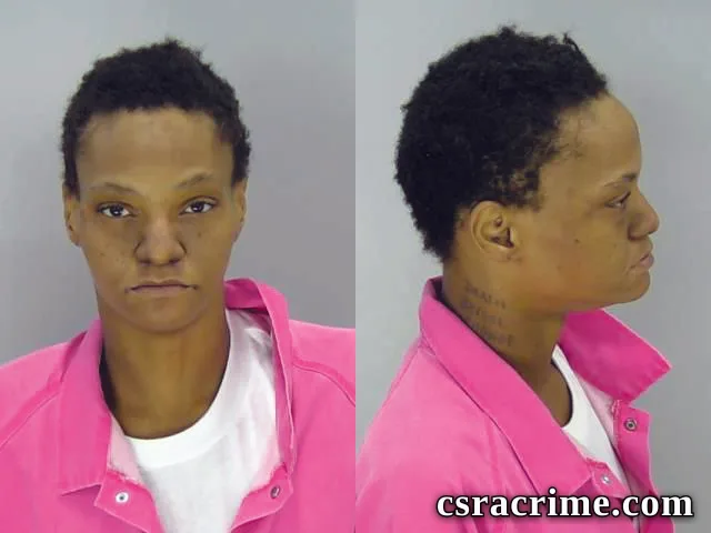 Zenobia Gordon booking photo