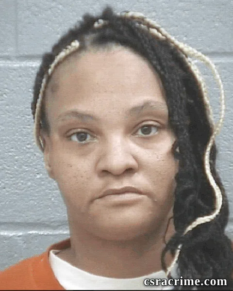 Zenobia Gordon booking photo