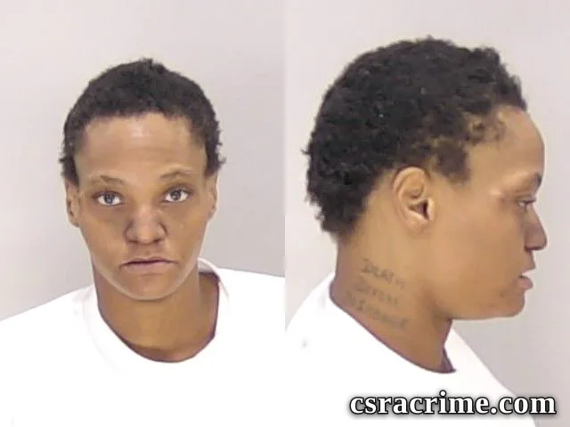 Zenobia Gordon booking photo
