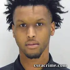 Zeon Burke booking photo