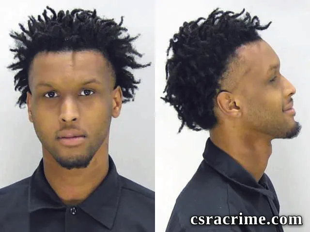 Zeon Burke booking photo