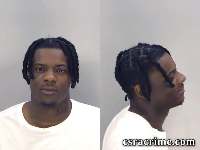 Zequan Parker booking photo