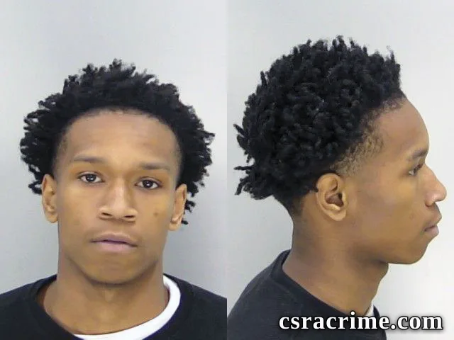 Zihron Wright booking photo